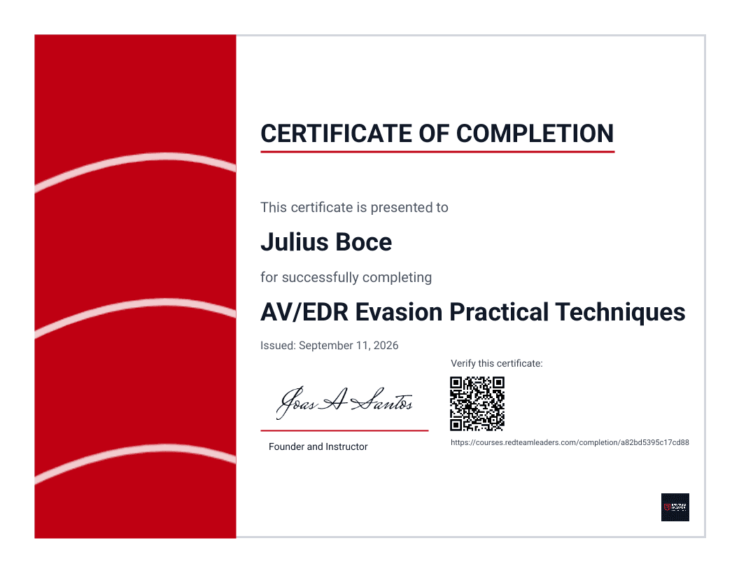 AV/EDR Evasion Practical Techniques